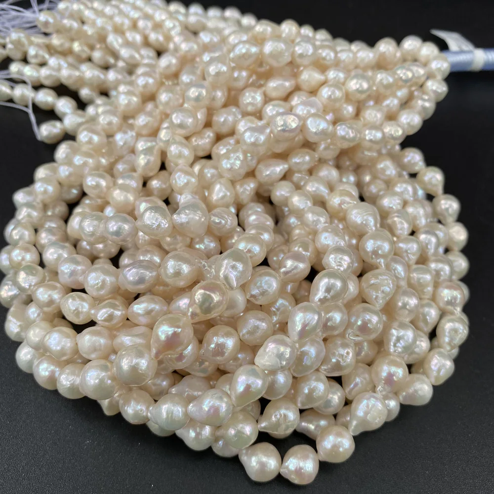 Natural Freshwater Pearl Beads Irregular Shape Baroque Punch Loose Beads For jewelry making DIY necklace bracelet accessories