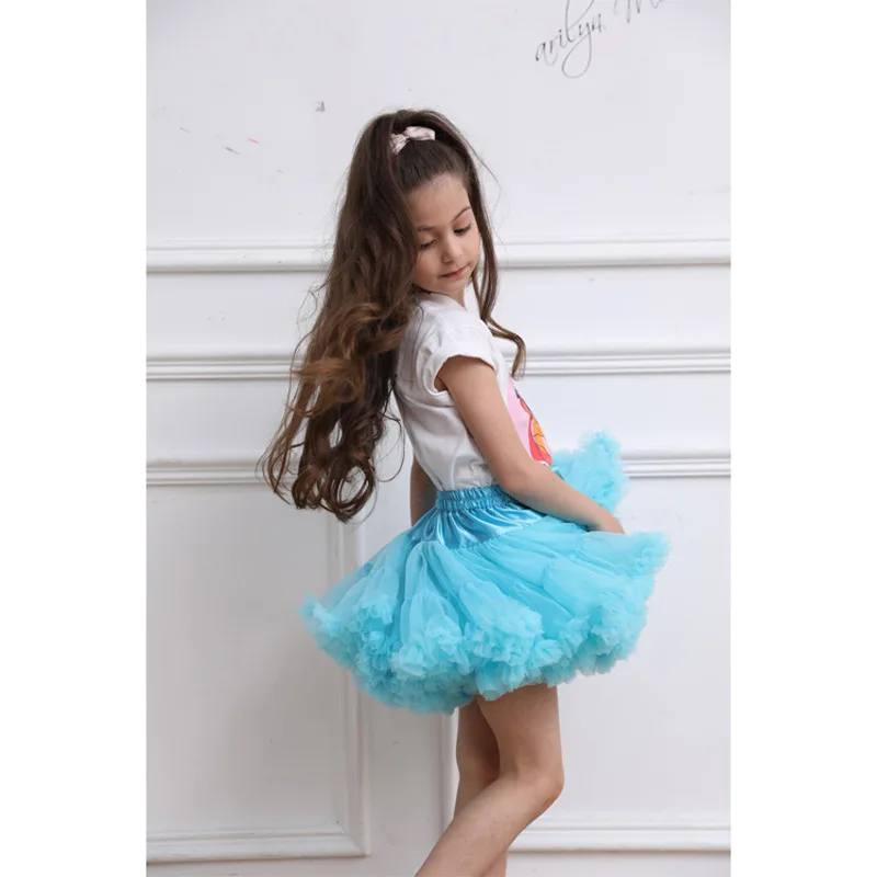 Heißer Verkauf Ballett Kleid für Kinder Tutu Rock Wenig Girsl Blume Unterrock Ballkleid Prinzessin Party Dance Baby Tutu Rock kleider