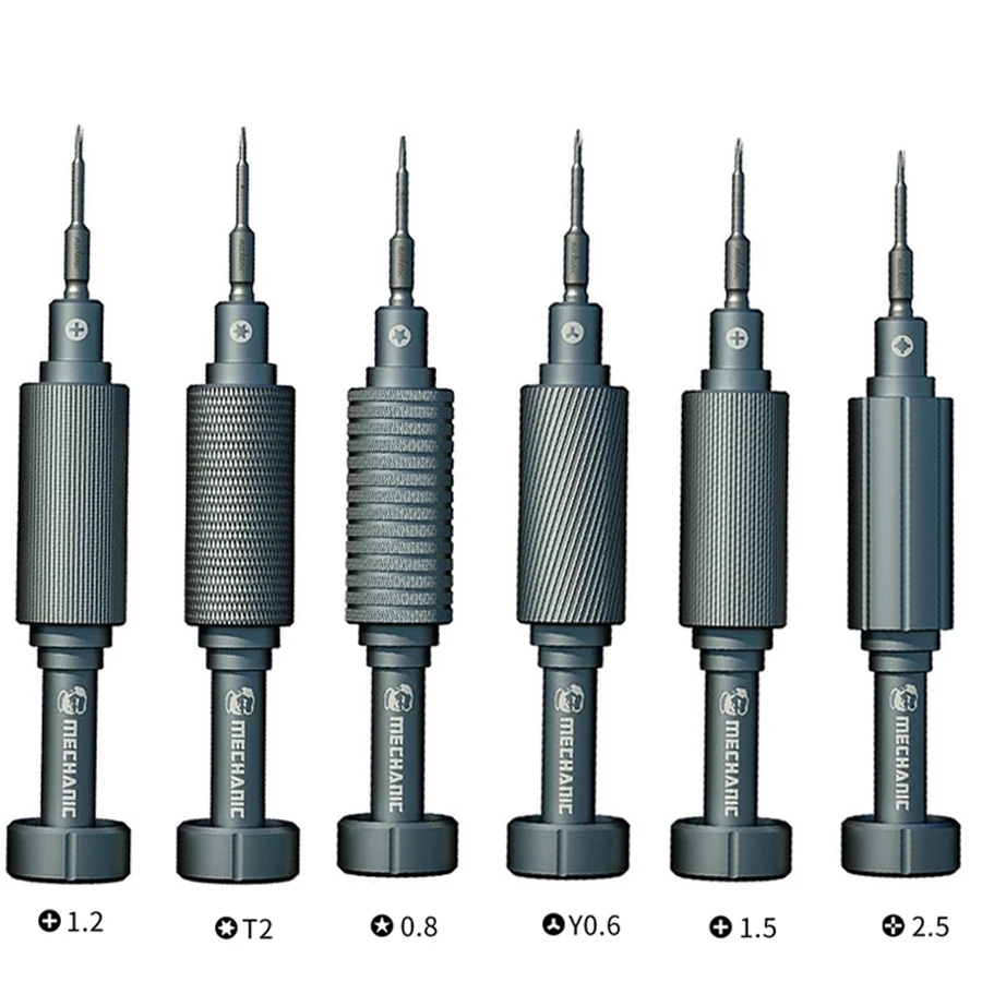 6 IN 1 MECHANIC iShell Magnetic Precision Screwdriver Set High Hardness Screw Driver for iPhone Android Phone Repair Tools