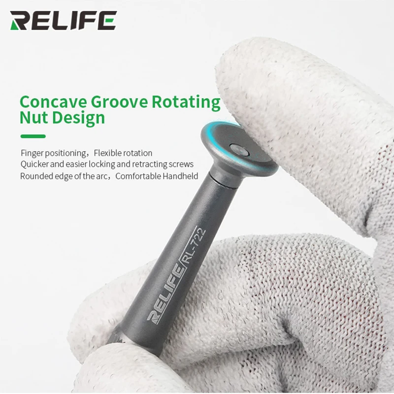 RELIFE RL-722 Screwdriver Maintenance Screw Driver Set Y0.6 T2 Precision Screwdriver Phone Repair Tools Screwdrivers Set