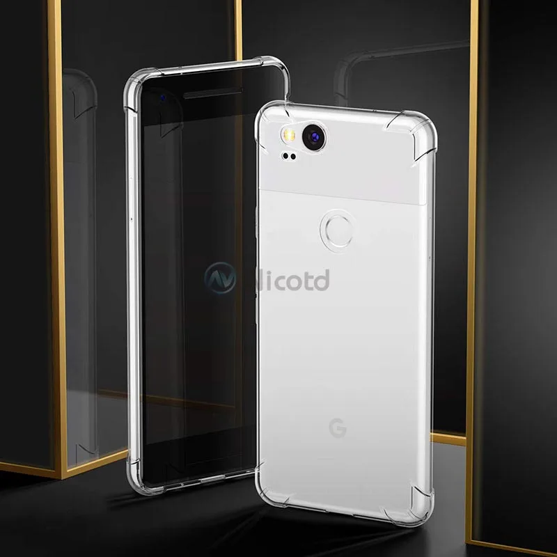 Transparent Case For Google Pixel 2 XL 5 4A 5G Soft TPU Silicone Clear Back Coque Case Cover For Google Pixel 3XL 3axl 3a 3 2 4