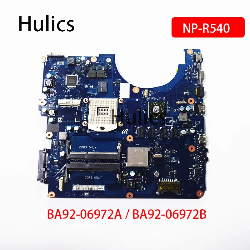 

Hulics Used For Samsung NP-R540 R540 BA92-06972A BA92-06972B Laptop Motherboard DDR3 Main Board