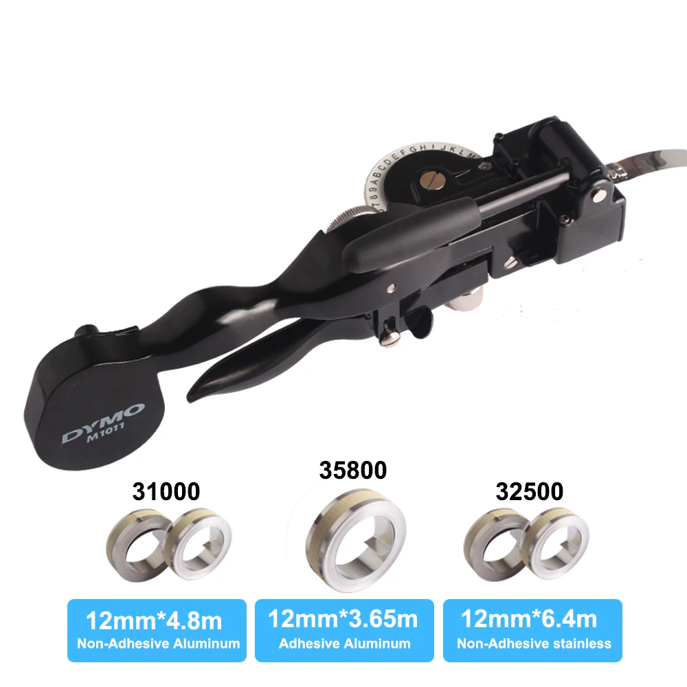 Imagem -03 - Dymo-impressora de Etiquetas Modelo M1011 Manual Máquina de Etiquetas Metal Máquina de Impressão para Dymo 3d 35800 31000 32500