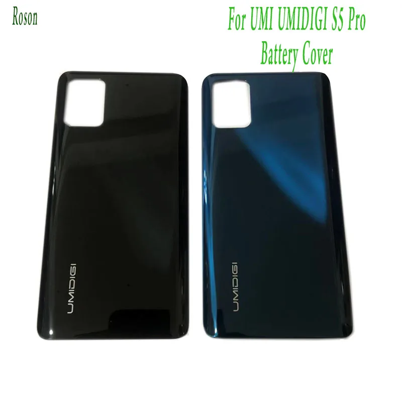 Roson For 6.39 inch UMIDIGI S5 PRO Battery Cover 100% Original New Durable Back Case Mobile Phone Accessory for UMIDIGI S5 PRO