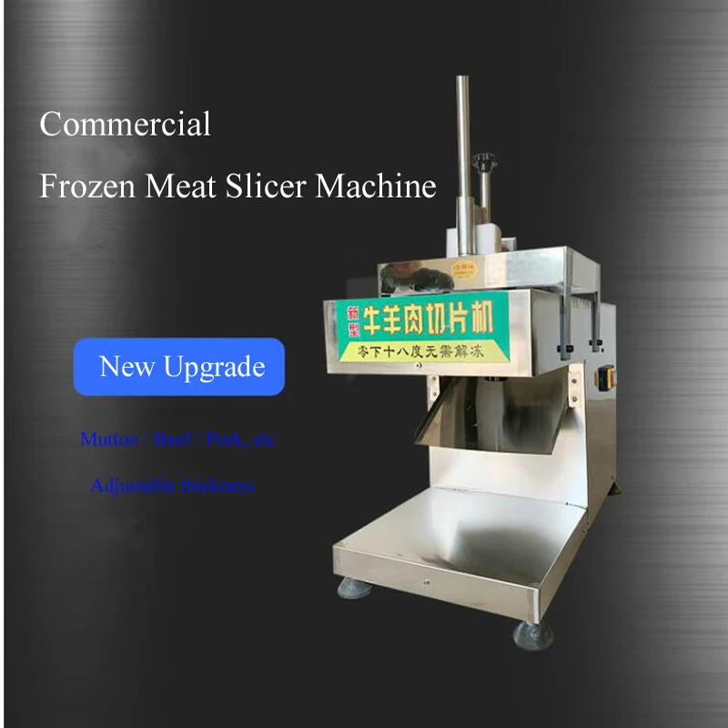 Top quality Automatic beef and mutton roll slicer multi-function Single cut beef roll slicer machine