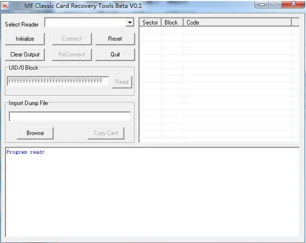 M1 1K S50 Card Copy Clone Software For ACS ACR122U NFC Reader send the software to the email no shipping CD