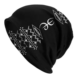 Berber Amazigh Kabyle Africa Skullies Beanies Hat Hip Hop Autumn Winter Street Unisex Caps Adult Warm Head Wrap Bonnet Knit Hat