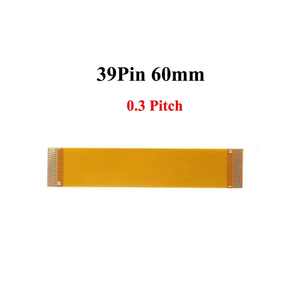 YuXi Forward Direction 39 Pin FFC FPC Flexible Flat Cable Pitch 0.3mm Same Direction length 20mm-200mm