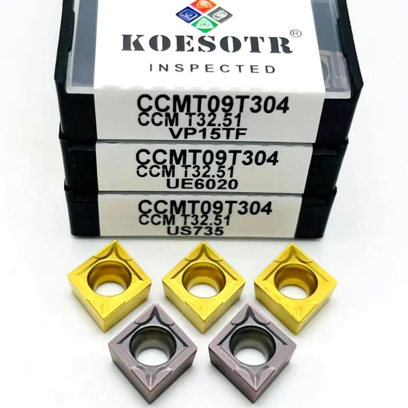 CCMT060204 CCMT09T304 internal turning tool CCMT CNC lathe cutting tool carbide insert CCMT 060204 vp15tf turning tool