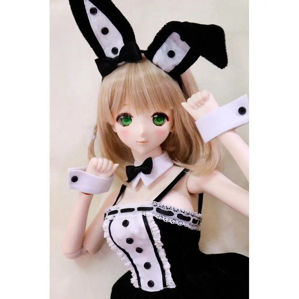 [Wamami] Maid Bunny Mädchen Kleid Anzug Uniform 1/3 1/4 DD SD AOD Puppen Dollfie Outfits