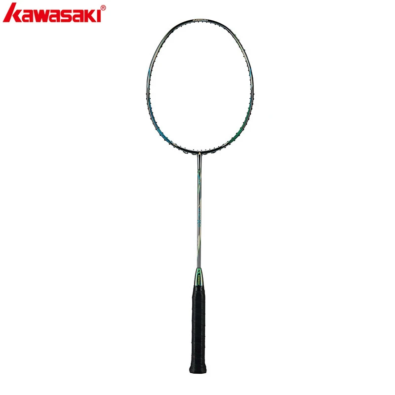 Kawasaki  Carbon Fiber Badminton Racket NINJA 66 Pro Tennis Racket With Free Gift