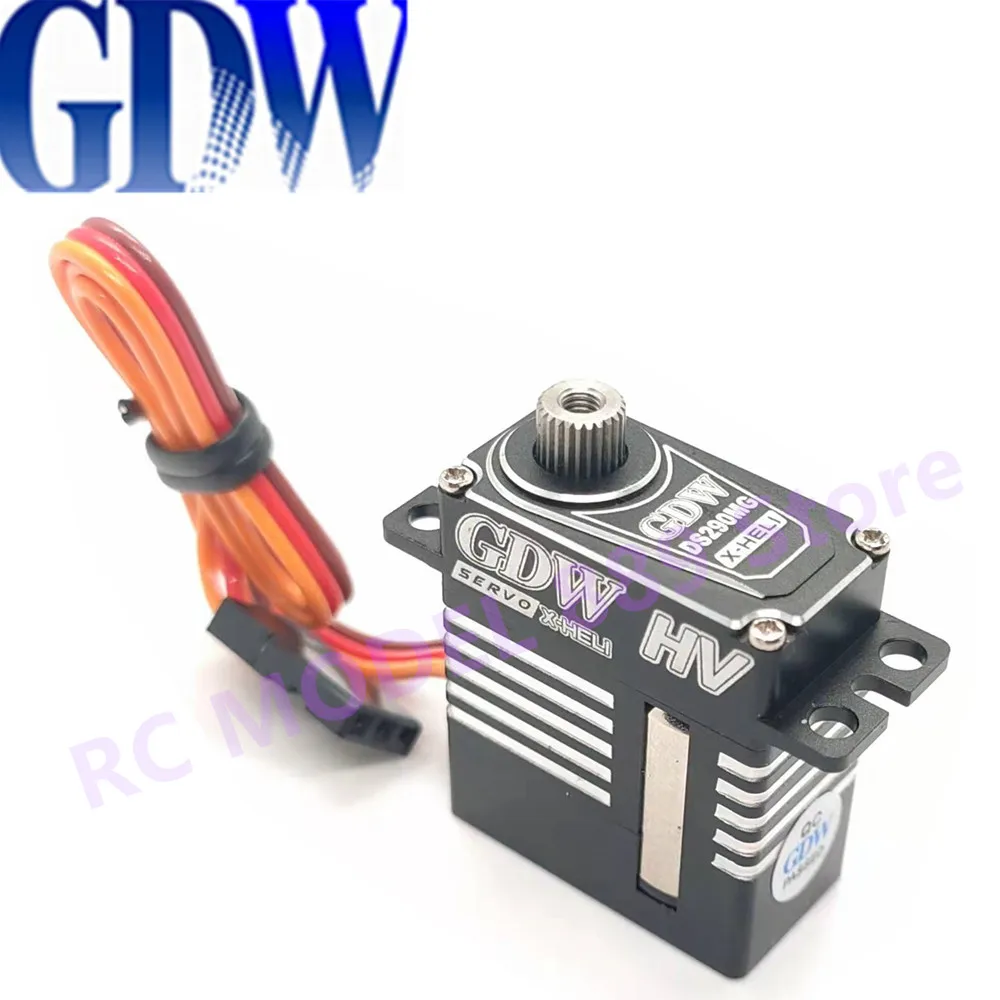 GDW DS290MG 헬리콥터 금속 조향 기어, 모든 강철 치아 X3 / Yato 470L / Fuli 380 KST215: 실전 테스트 리뷰