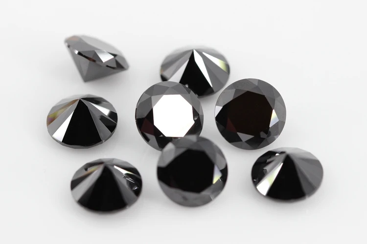5A Qaulity 1.0~3.0mm Various 20 Colors Loose Cubic Zirconia Stones Round Brilliant Cut Loose CZ Synthetic Gem For Woman Jewelry