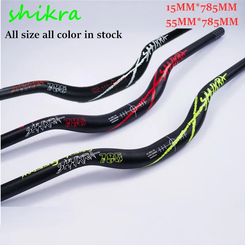 SHIKRA Bicycle Handlebar Bike Riser 31.8*785mm Aluminium Alloy MTB steering wheel Mountain bikes accessories