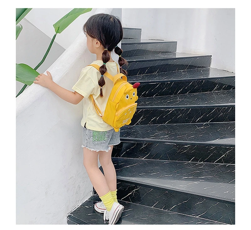 MOTOHOOD Children Backpack Aminals Kindergarten School Bags For Kids Boys Girls Dinosaur Anti Lost Backpack For Kids