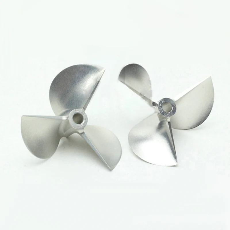 1PC CNC Metal 3-Blades Propeller 4mm 4.76mm 3/16\