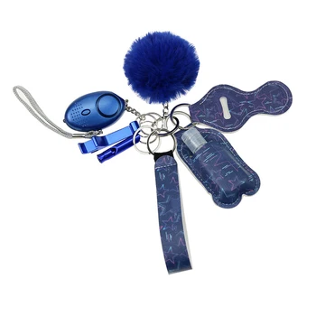 8 stücke Heißer Verkauf Persönliche Sicherheit Alarm Nette Mini selbstverteidigung Produkt Multi-funktion Keychain Mädchen Selbst-verteidigung Wolf Schutz Set