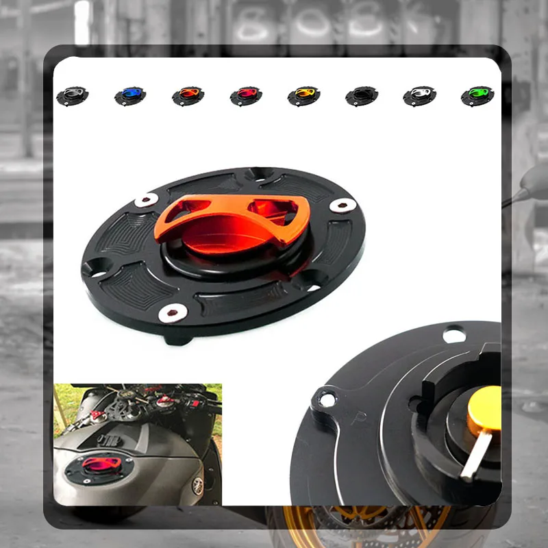 For Aprilia RS125 RS250 RSV1000 RSV 1000 Mille Shiver 750 Tuono 1000 Motorcycle CNC Billet Gas Cap Oil Cap Tank Fuel Cover