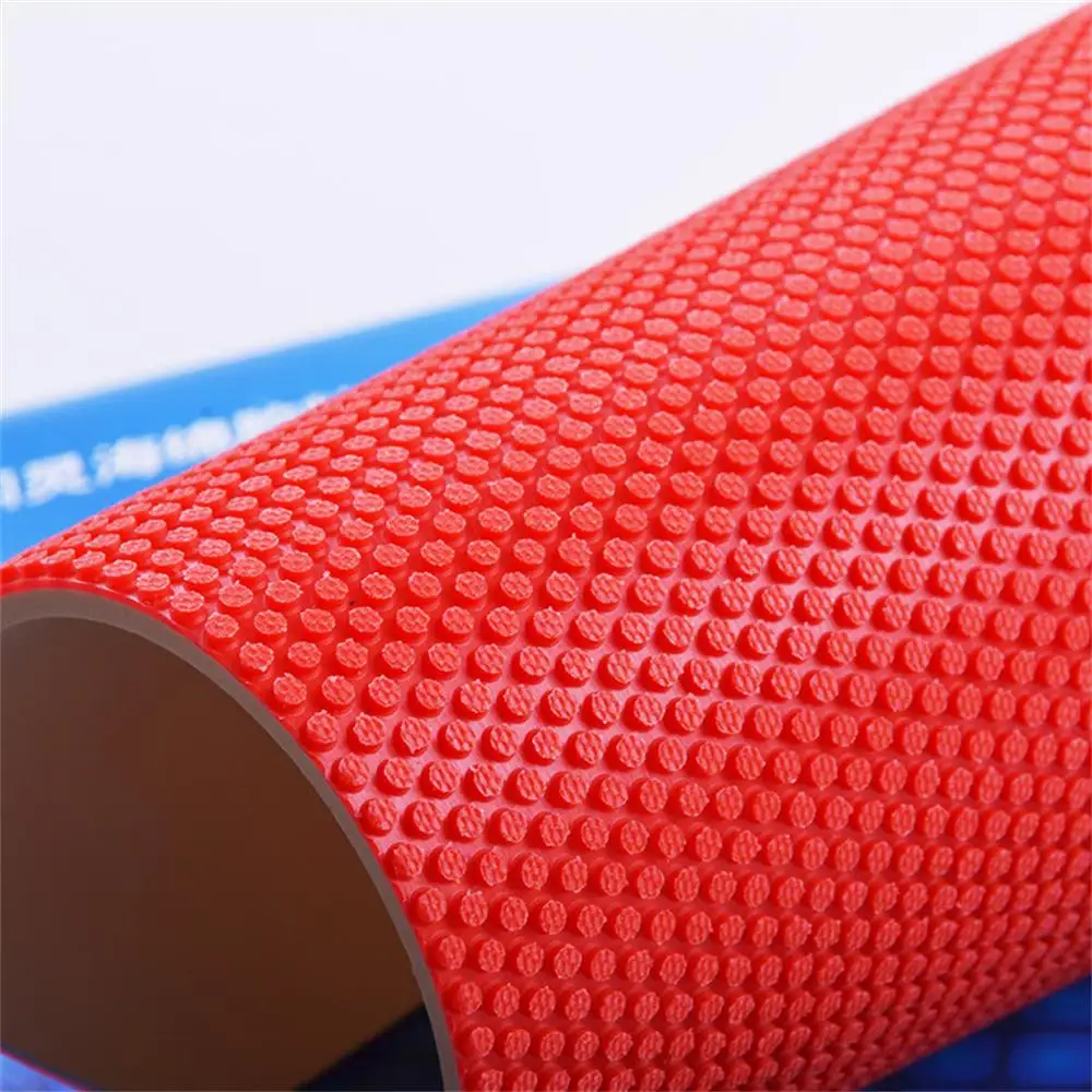 DHS Sharping Table Tennis Rubber Pips-out (Speed & Spin) Original DHS Ping Pong Sponge Raw Rubber