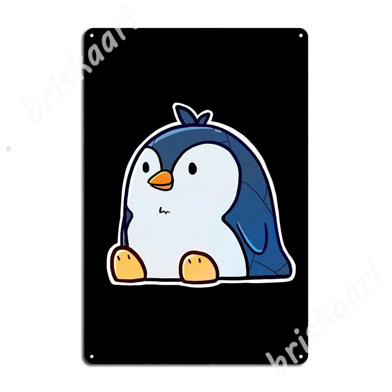 Chill Penguin Metal Signs Kitchen Plates Cinema Garage Decoration Tin sign Posters