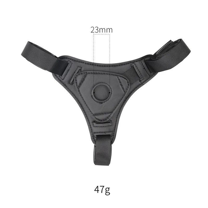 6 Size Strap On Big Dildo Harness Adjustable BDSM Bondage Pants Lesbian Strap-ons Bottom Female Anal Dildo Sex Toy For Gay Penis