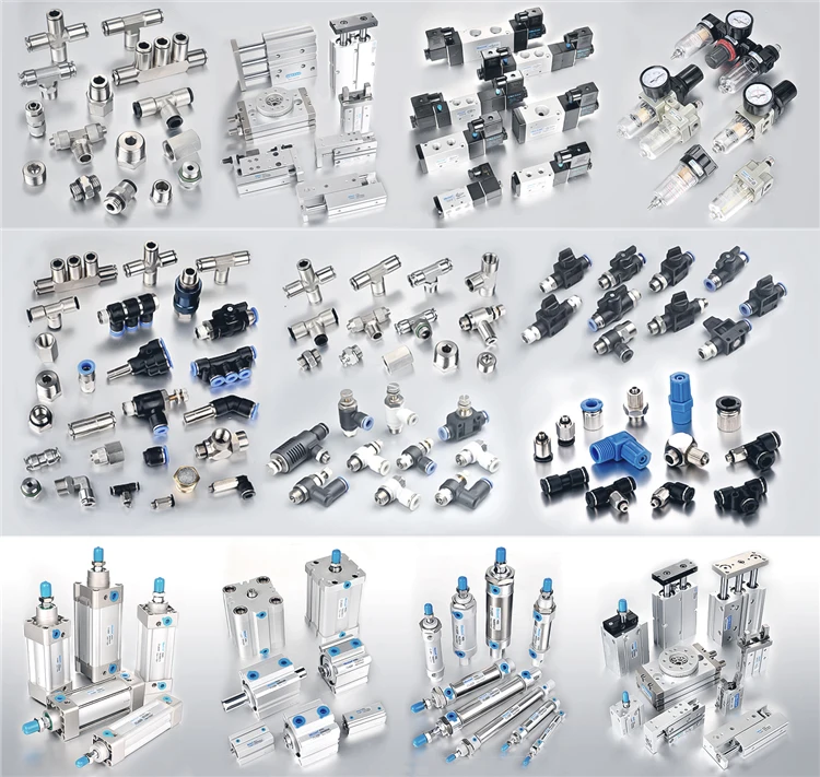 Pneumatic Fittings Pipe Connector Tube 4 5 14mm OD Hose Reducing 8 10 12mm PG PVG PEG PW PZAG Plastic Push In Air Quick Fitting