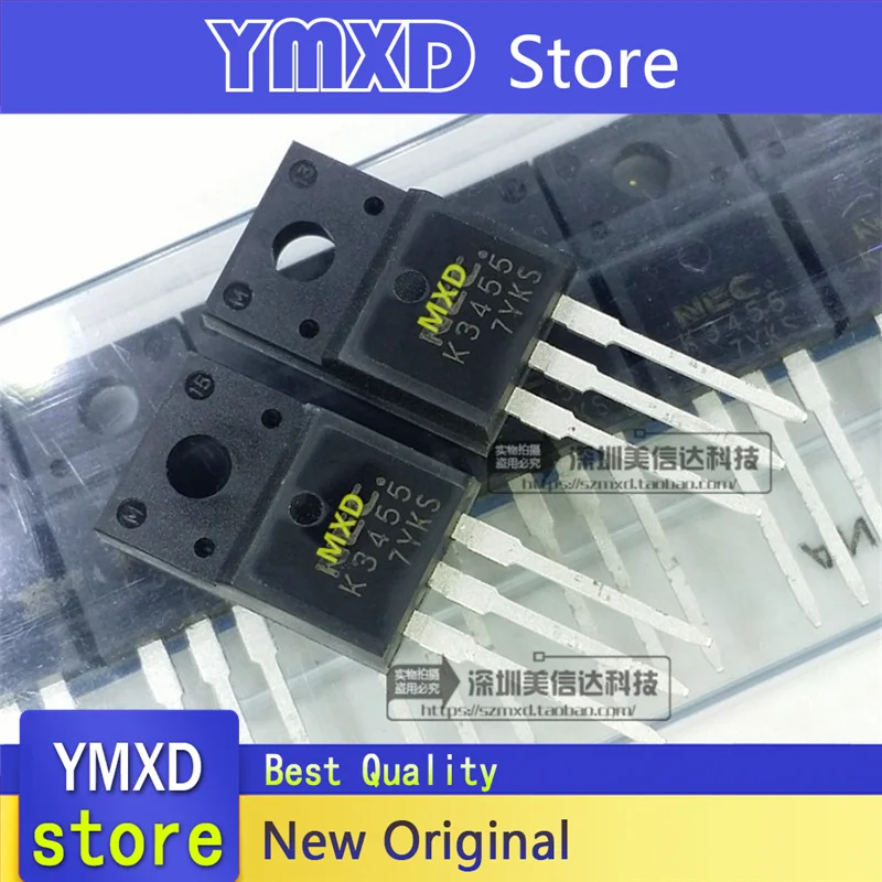 10 pz/lotto nuovo originale 2SK3455 K3455 tubo ad effetto di campo TO-220F triodo In magazzino