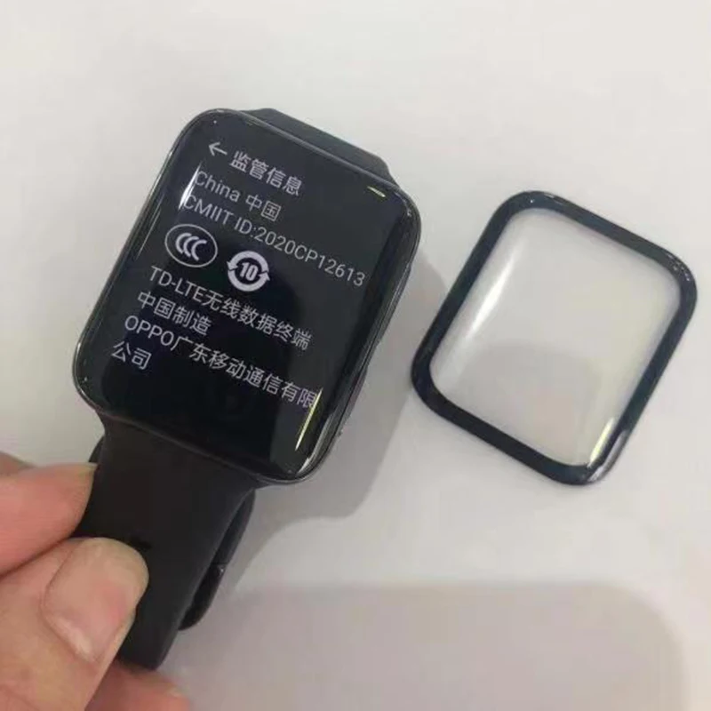 Screen Protector For Oppo Watch 2 42mm / 46mm 3D Curved Full Coverage Soft Edge Film Scratch Resistant Protective Accessories