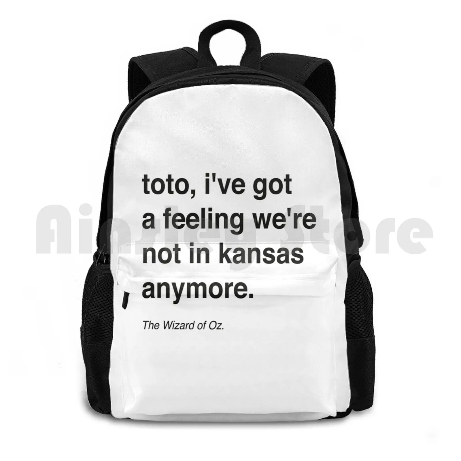 

Toto-Outdoor Hiking Backpack Riding Climbing Sports Bag Movies Movie Toto Oz Wizard Cinema Cult Movie Culture Magic Red Shoes