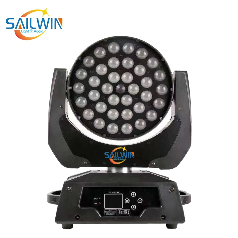 

Sailwin Cheap High Quality stage led zoom wash 36x10W RGBW 4in1wash zoom moving head light DJ Lighting