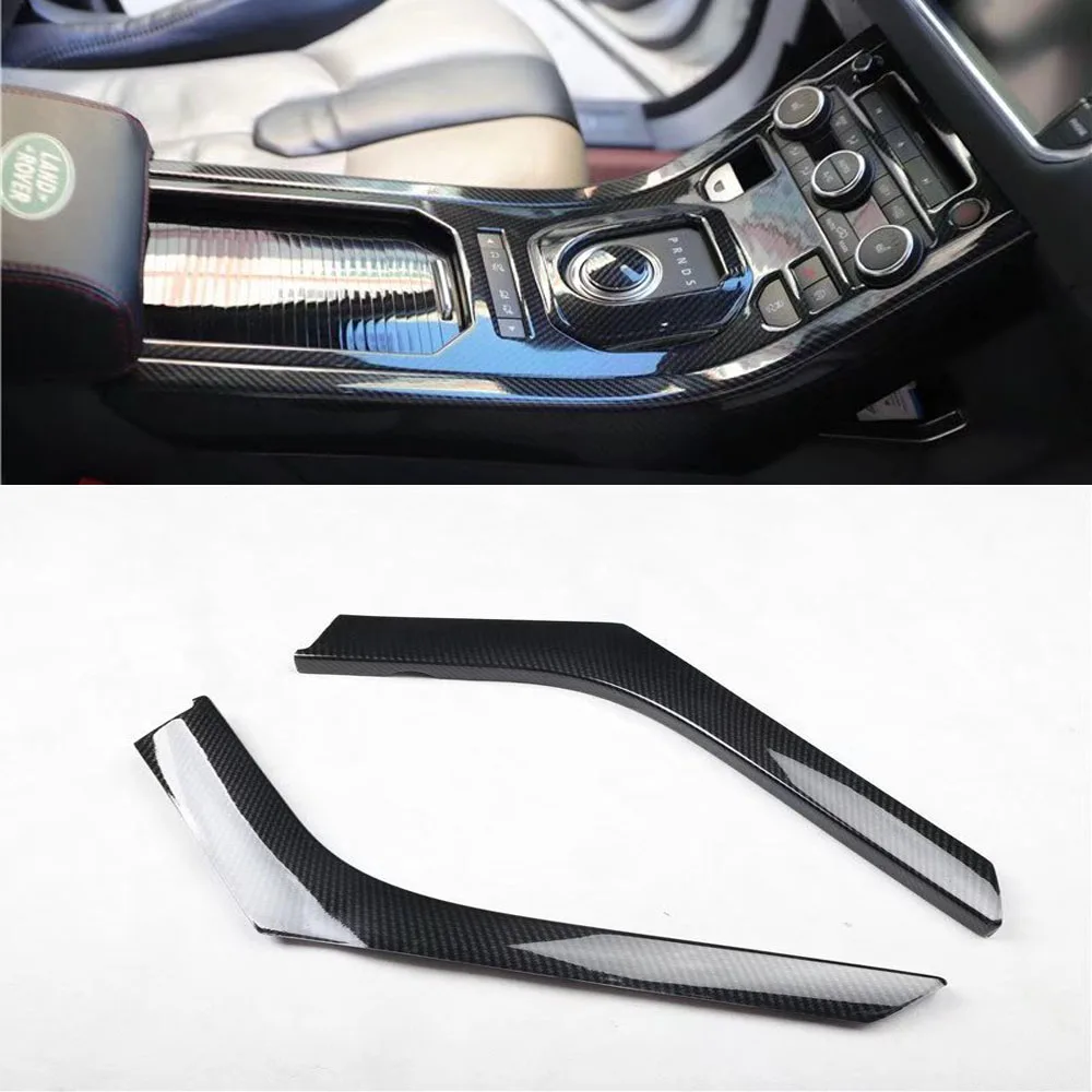 

For Land Rover Range Rover Evoque 2012-2018 Car Gear Shift Panel Side Decoration Strips Trim Styling ABS Auto Moldings