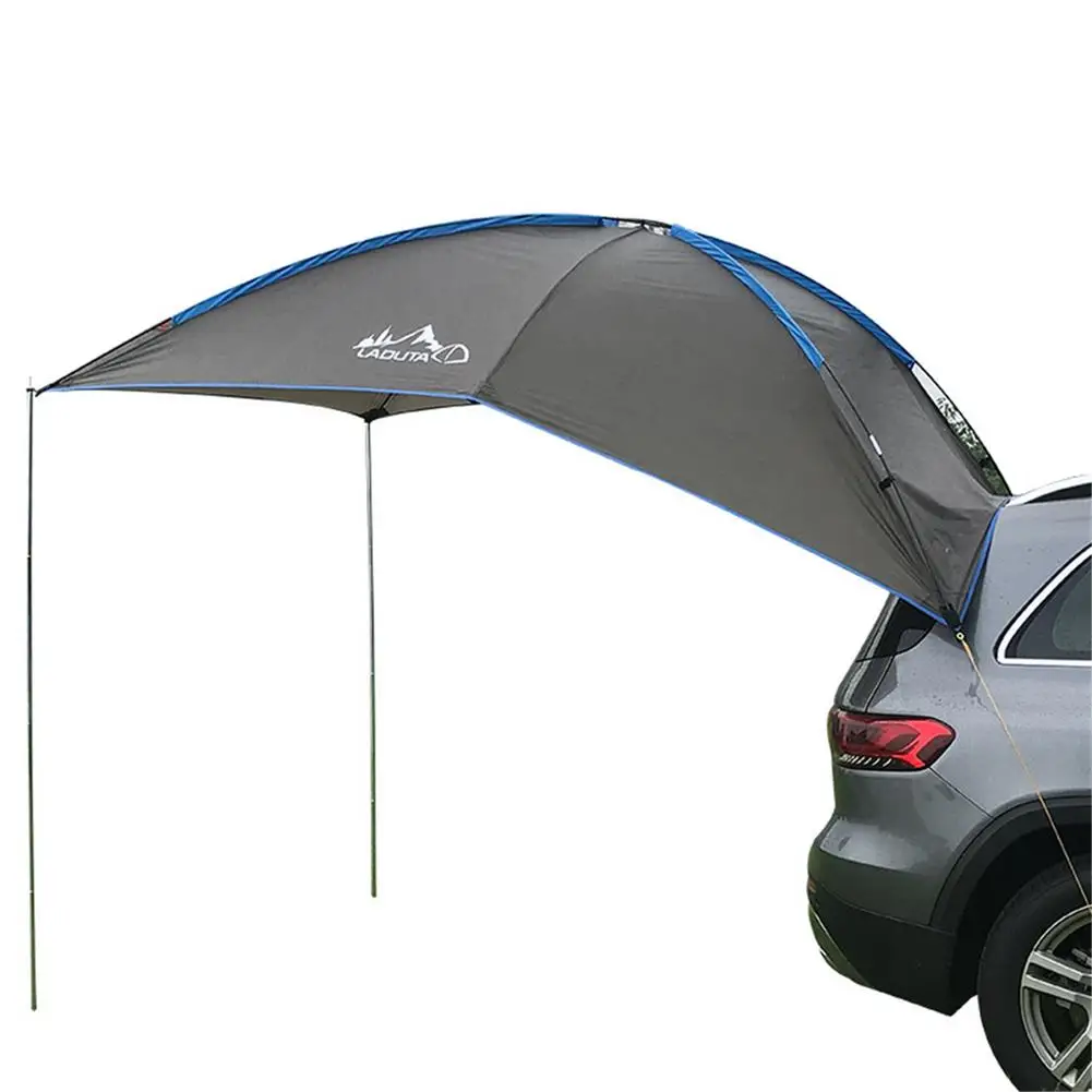 Car Rooftop Awning Auto Camping Tent Waterproof Side Awning Anti-UV Tent Rear Tent For SUV MPV Beach Traveling Anti-tear Tent