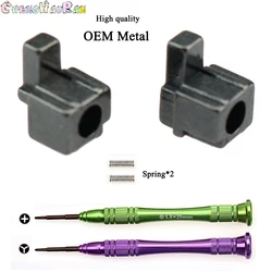1 Pair Metal Buckle Lock + Springs + Screwdriver for Switch NS NX Joy-Con JoyCon Controller Repair Parts tool