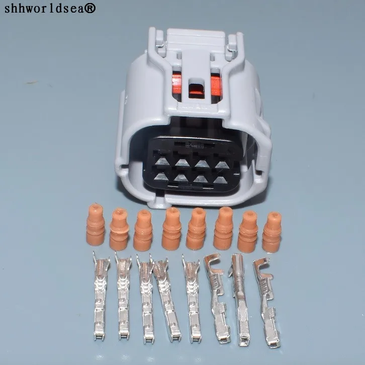 worldgolden 8 Pin 0.6mm  6189-1240 Auto Reversing Radar Plug Fuel Injector Socket Automotive Connector For Toyota