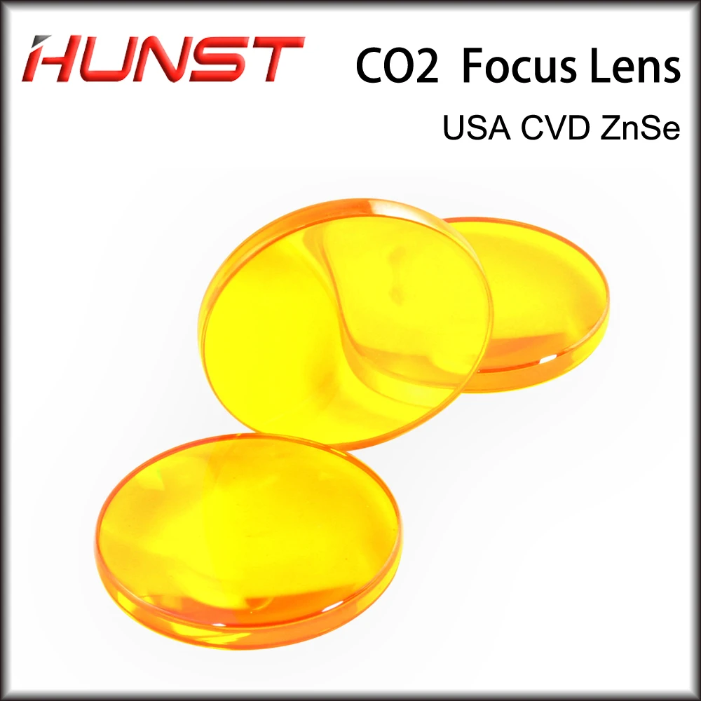 Imagem -04 - Lente Laser para Máquina de Corte e Gravura Peças de Reposição Eua Znse Mirro Dia 12 18 19 20 25 mm Foco 38.1 50.8 63.5 mm Hunst-co2