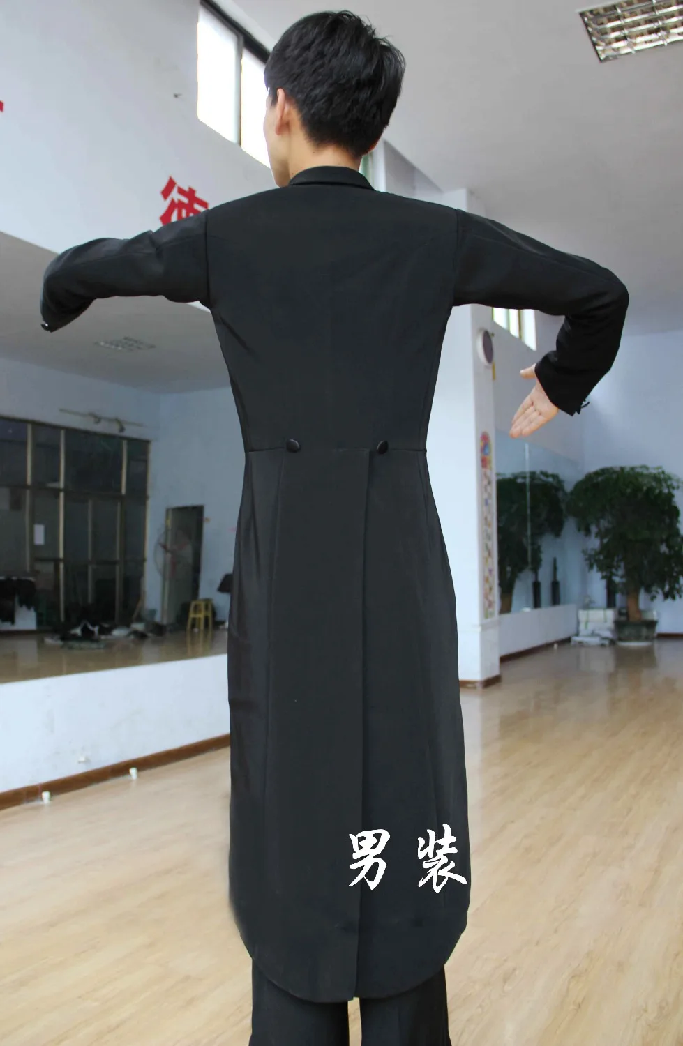 Dostosowany męski garnitur do tańca towarzyskiego International Stand nosi taniec sceniczny