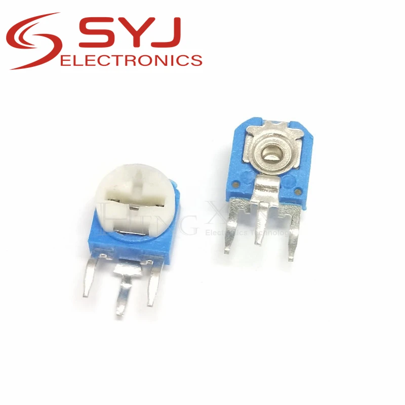 10pcs/lot RM063 RM-063 100 200 500 1K 2K 5K 10K 20K 50K 100K 200K 500K 1M ohm Trimpot Trimmer Potentiometer variable resistor