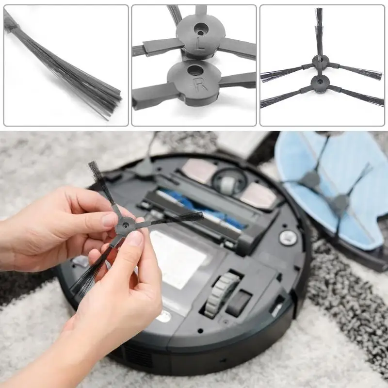 Side Brushes For ILife V7 V7S A4 A6 A4S V3S Pro V5 V50 V5S Pro X5 Vacuum Cleaner Replacement Parts