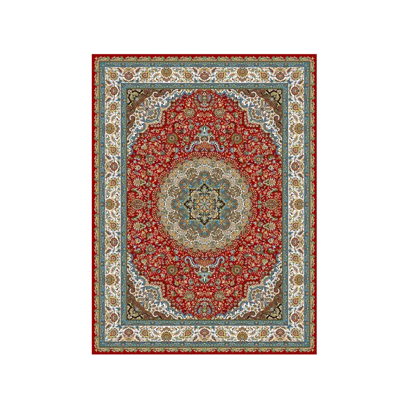 Area Rugs Home Bedroom Persian Style Rectangle Rugs American Carpet for Living Room Soft Non-Slip Study Floor