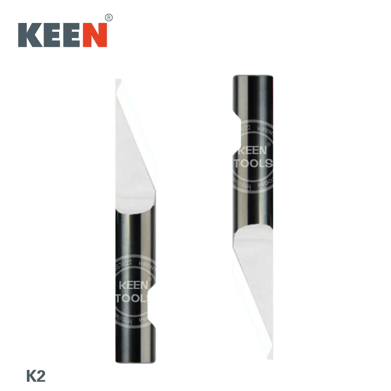 Keentools 텅스텐 카바이드 Esko 진동 블레이드 나이프, 6mm, 8mm, 2 개/로트