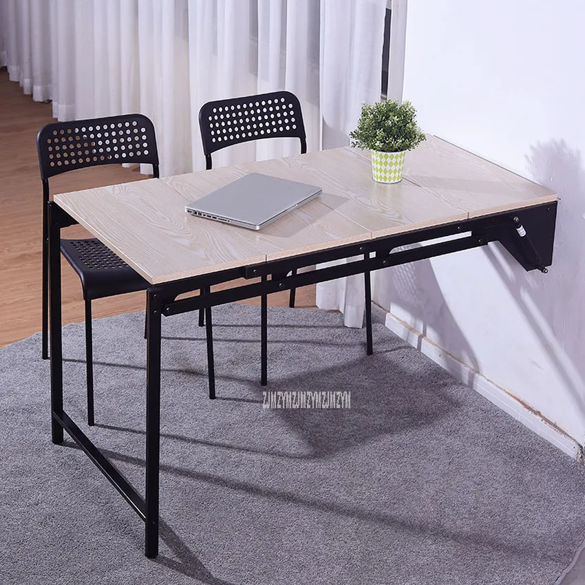 Multifunctional Wall-mounted Table Dining Table Folded As Wall Storage Shelf Balcony Living Room Foldable Desk Wall Shelf