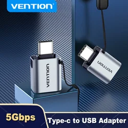 Vention USB C Adapter Type C to USB 3.0 Adapter Thunderbolt 3 Type-C Adapter OTG Cable For Macbook pro Air Samsung S10 S9 USB