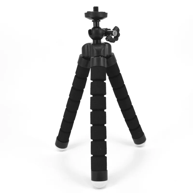 Mini Tripod for Projector Phone Stand tripode Flexible Sponge Octopus Tripod For Camera tripe Phone Holder Clip stand