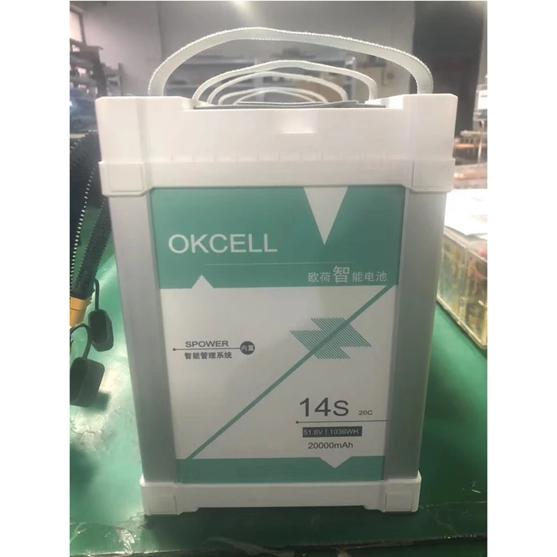 Original OKCELL 51.8V 14S 20000mah Battery for Agriculture Drone