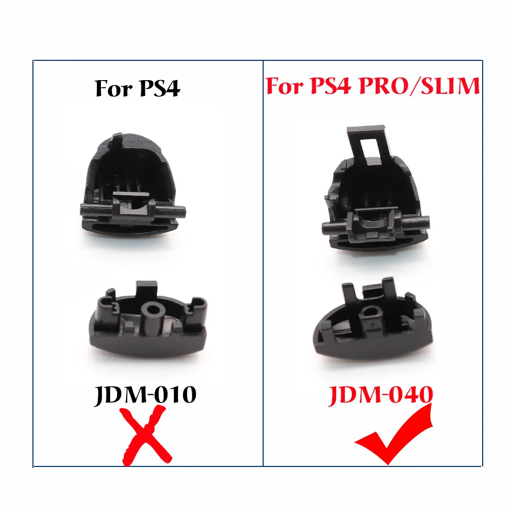 18COLORS Full Set Joysticks Dpad R1 L1 R2 L2 Direction Key ABXY Buttons jds 040 jds-040 For Sony PS4 Pro Slim Controller