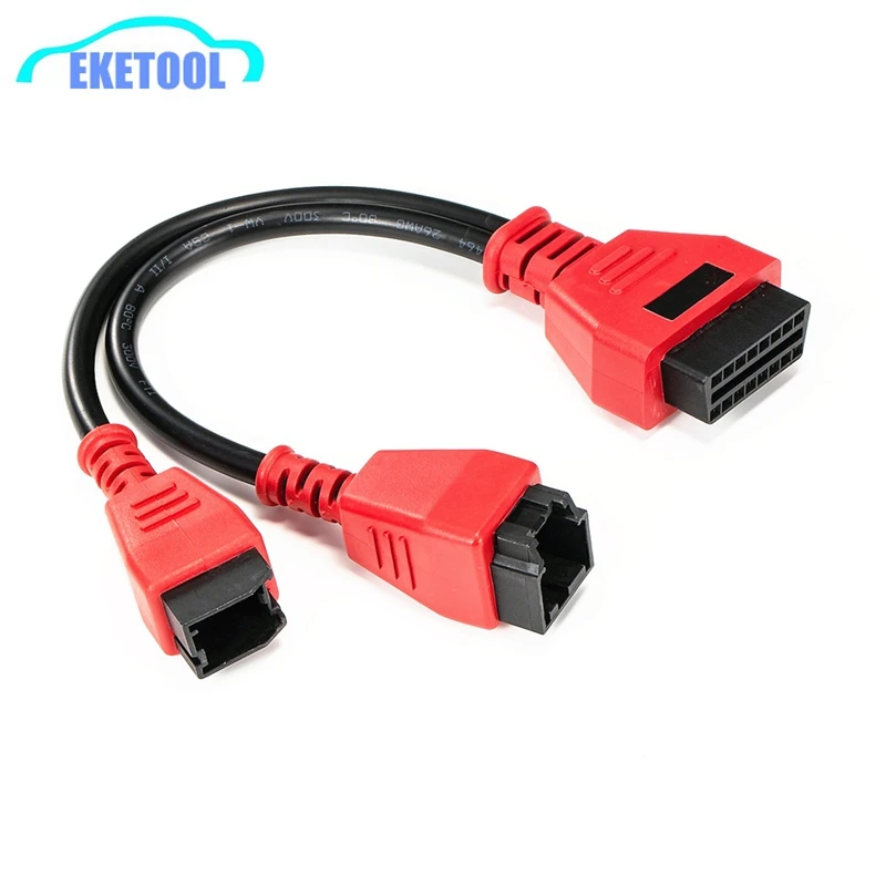 For Chrysler 12+8 Connector Programming Cable For Autel DS808 Maxisys 906 908 PRO ELITE Autel Chrysler 12+8 Adapter