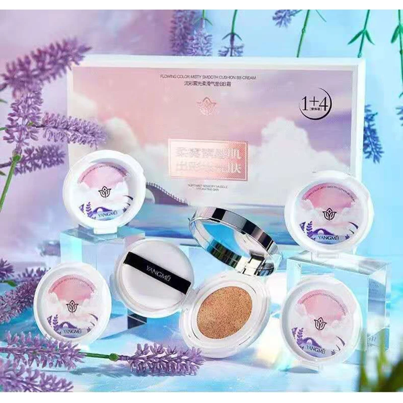 Air Cushion BB Cream Isolation BB Nude Concealer Oil Control Moisturizing Liquid Foundation CC Cream Highlighter for face