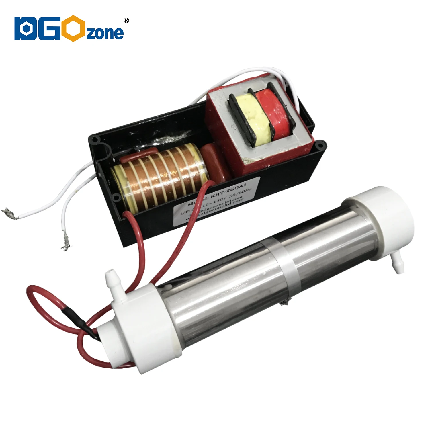 2G/H Ozone Generator with Quartz Tube for Air and Water Purifying Household SPA Ozonier Ozonator Air Cooling