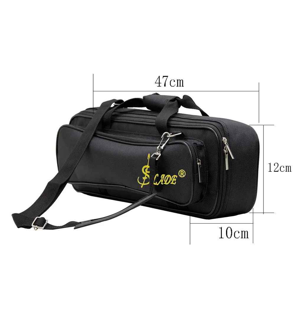 M MBAT Flöte Gig Bag Wasserdichte Oxford Tuch Fall Box Flöte Portable Storage Tasche Bläser Musical Instrument Teile Zubehör