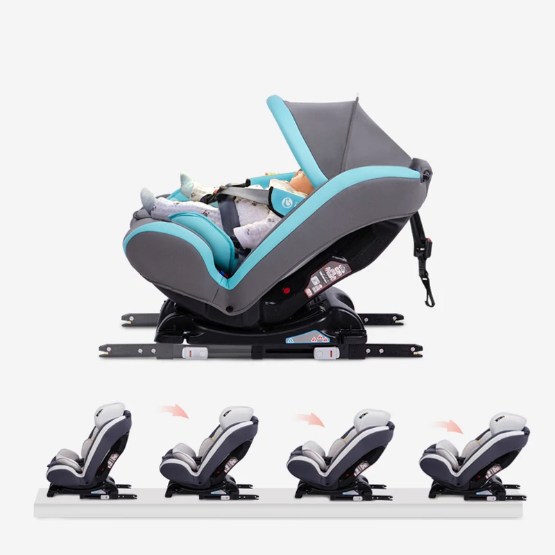 Innokids-Siège auto pour bébé de 0 à 12 ans, siège auto pour nouveau-né, avec loquet Isofix, multifonctionnel et réglable